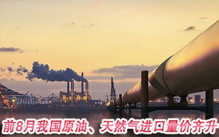 前8月我国原油、天然气进口量价齐升 - 商品动